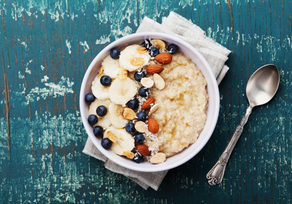 porridge que comer después de entrenar